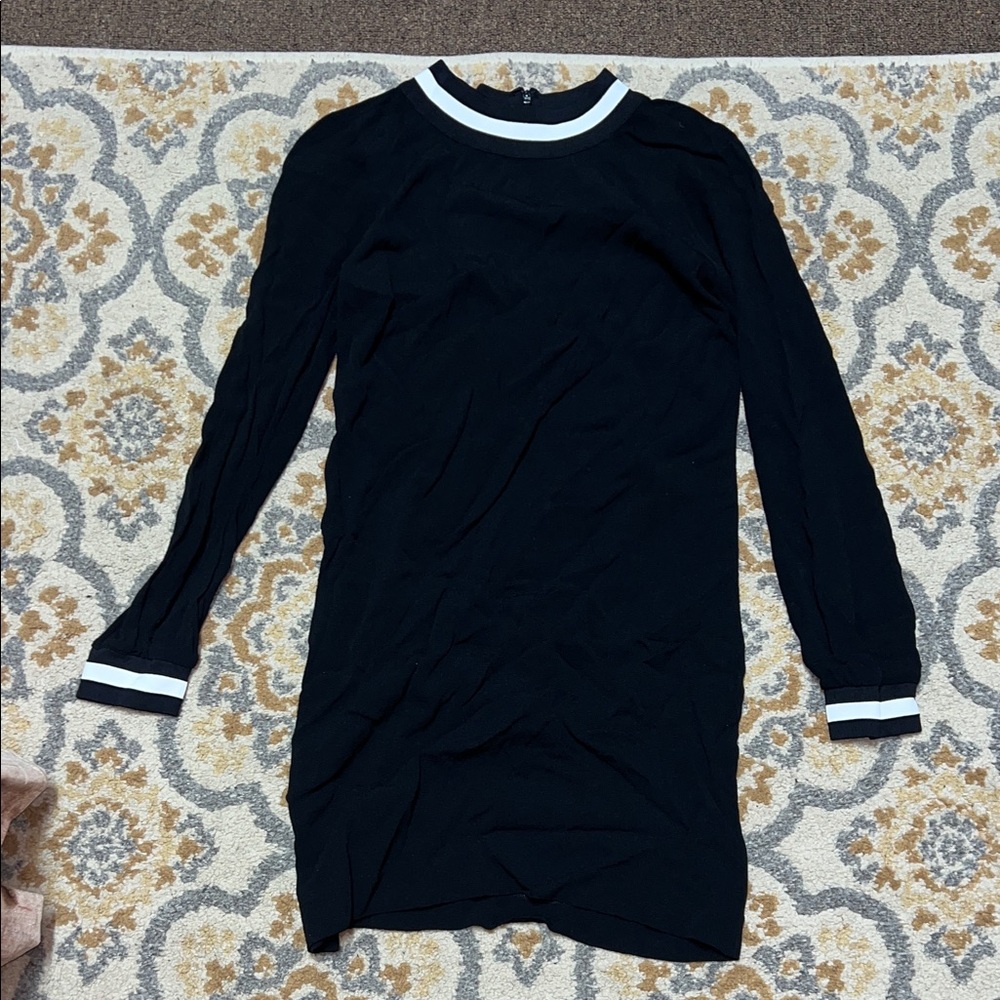Michael Kors black long sleeve dress
